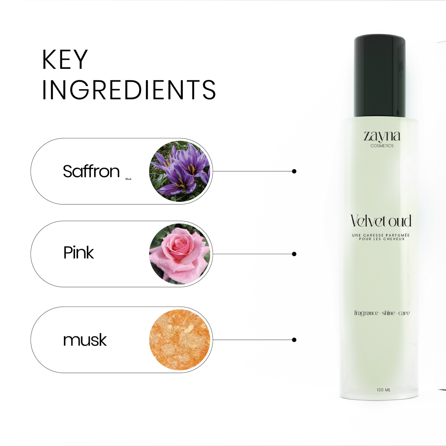 ZAYNA™ Hair Perfume – Velvet Oud