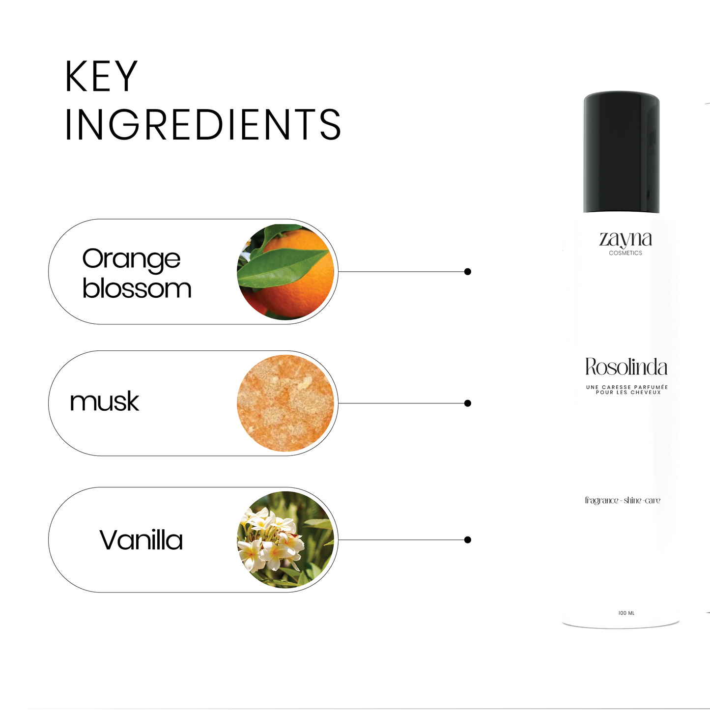 ZAYNA™ Hair Perfume – Rosolinda